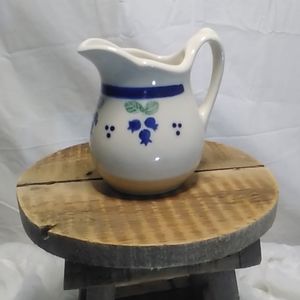 blueberry Creamer 8 oz. Hartstone Pottery